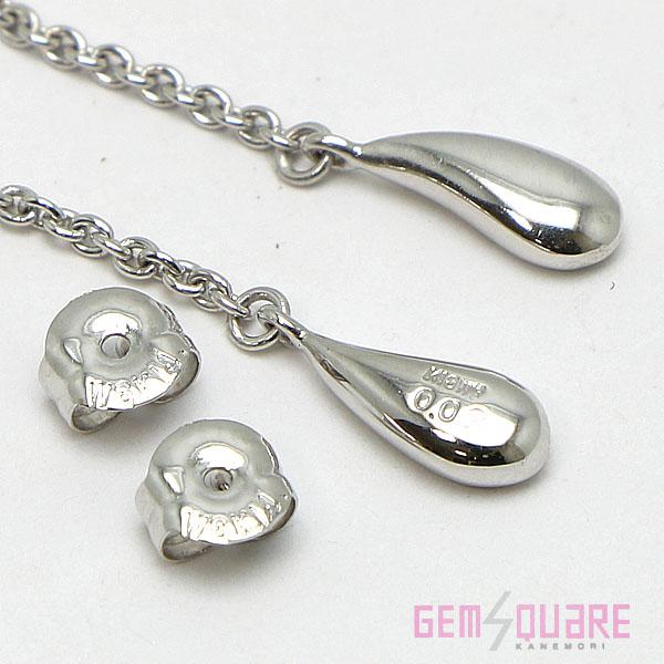 値下げ交渉可】K18WG/K14WG ダイヤモンドピアス D0.01×2 1.25g