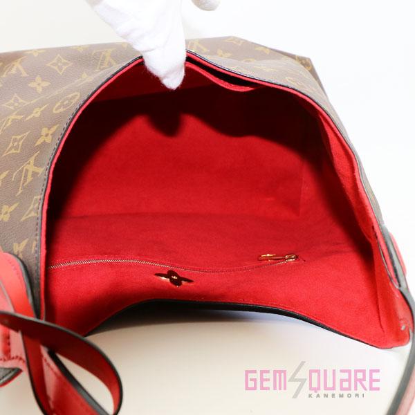 ルイヴィトン モノグラム フラワーホーボー コクリコ 赤 バッグ 中古 M43630 LOUIS VUITTON（ルイ・ヴィトン） 【値下げ交渉可】ルイヴィトン