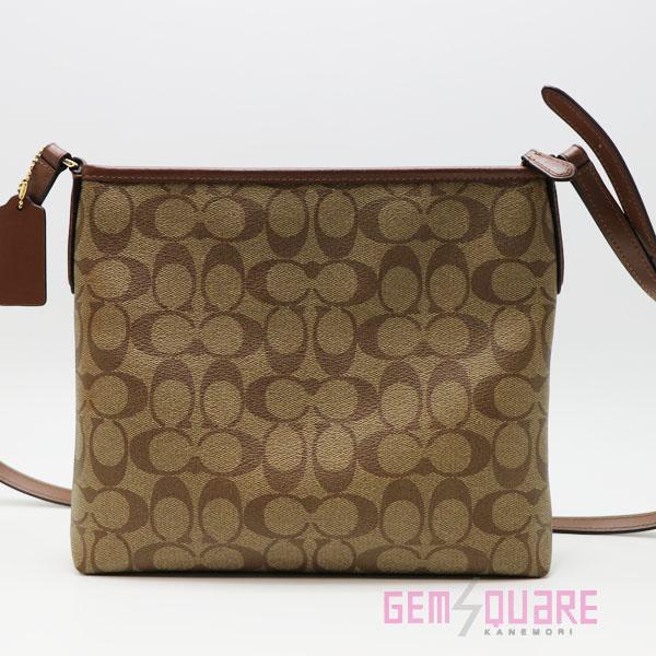 コーチ COACH シグネチャー ショルダー バッグ PVCキャンバス カーフ 中古 29210 COACH（コーチ） 【値下げ交渉可】コーチ シグネチャー ショルダー