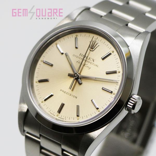 【値下げ交渉可】ROLEX ロレックス エアキング シルバー W番 腕時計 中古 OH＆仕上げ済 14000【質屋出店】 | エアキング | 07