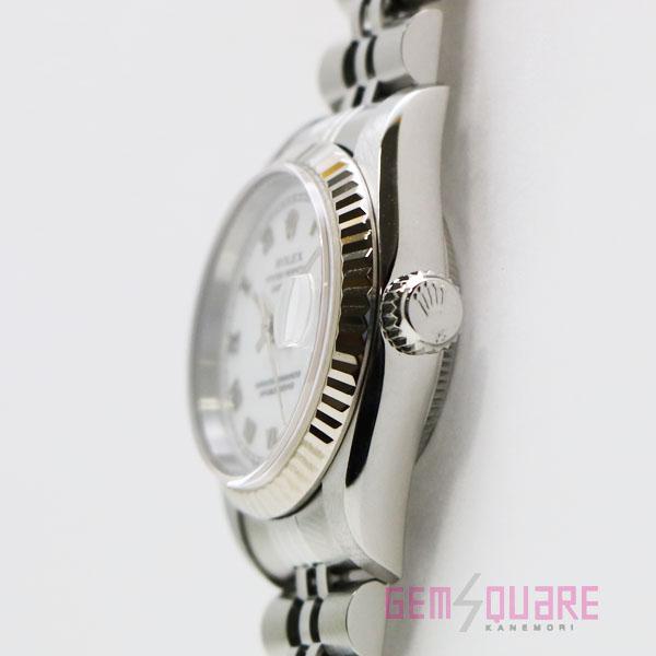 【値下げ交渉可】ROLEX ロレックス デイトジャスト ホワイトローマン OH・仕上済 腕時計 中古 69174【質屋出店】 | レディ デイトジャスト | 01