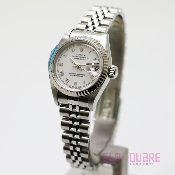 【値下げ交渉可】ROLEX ロレックス デイトジャスト ホワイトローマン OH・仕上済 腕時計 中古 69174【質屋出店】 | レディ デイトジャスト | 04