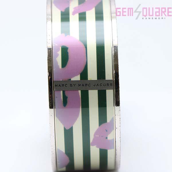 【値下げ交渉可】マークバイマークジェイコブス LIPS PRINT BANGLE ブレス M5123082 未使用品【質屋出店】｜gem-square｜03