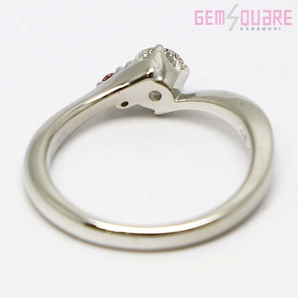 4℃（ヨンドシー） 【値下げ交渉可】4℃ ダイヤモンド デザイン リング