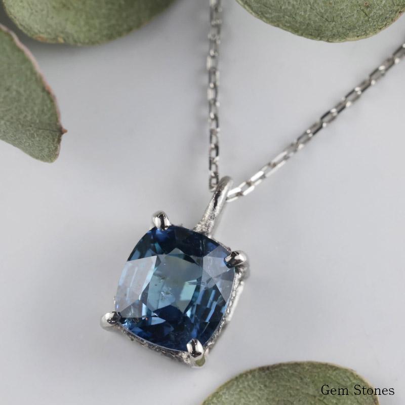 ブルーサファイア 1.02ct ネックレス ペンダント プラチナ Pt900  