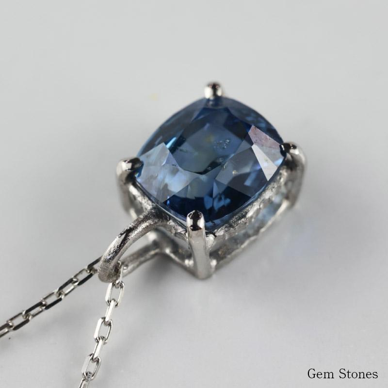 ブルーサファイア 1.02ct ネックレス ペンダント プラチナ Pt900  