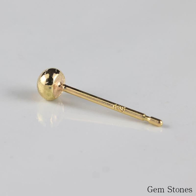 片耳販売 Goutte ゴートゥ ピアス ゴールド K18 スタッド シンプル 玉 滴 水玉 丸 18金 18金ピアス クリスマス プレゼント 記念日 誕生日の画像
