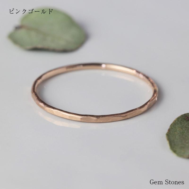 Fine Ring Antique ゴールド プラチナ ピンク リング K18 Pt900 アンティーク レディース 指輪 華奢 シンプル 極細 細 ピンキー ペア 誕生日の画像