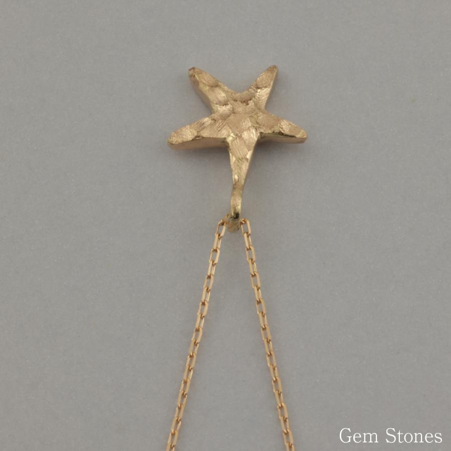 18金 スター ネックレス 凸凹 艶消し レディース ゴールド シンプル アンティーク プチ 星 華奢 細身 K18 おしゃれ 可愛い プレゼント 記念日 誕生日の画像