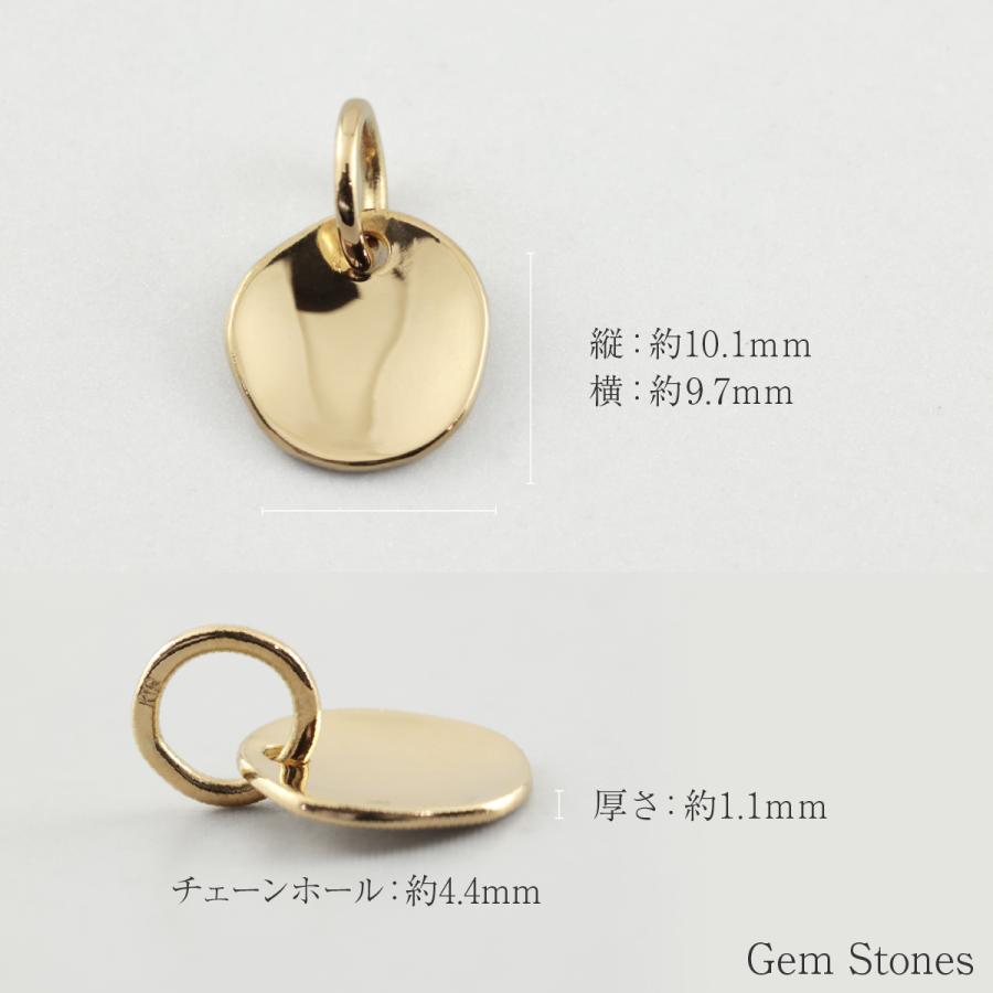 K18金ペンダントトップ、サイズ大きな3.５ミリ！ K18 ペンダントトップ ネックレス チェーン別売り 18金 ゴールド