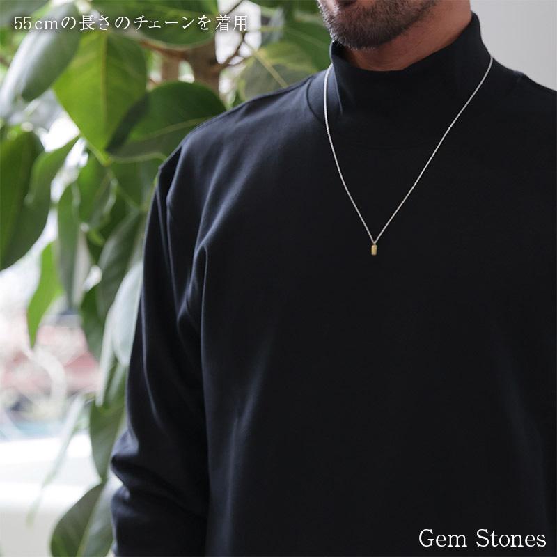 Le Lien Cube K18 ゴールド シルバー ネックレス 45~60cm ロング