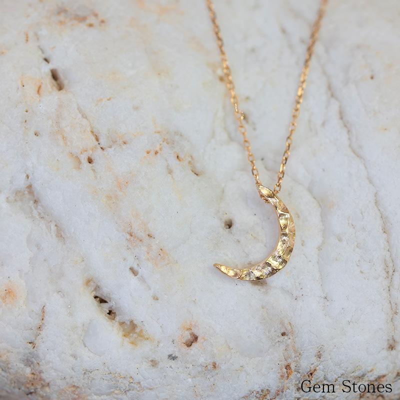 18金　三日月 真珠　ネックレス　ゴールド 三日月 ネックレス レディース チェーン ペンダント K18 18金