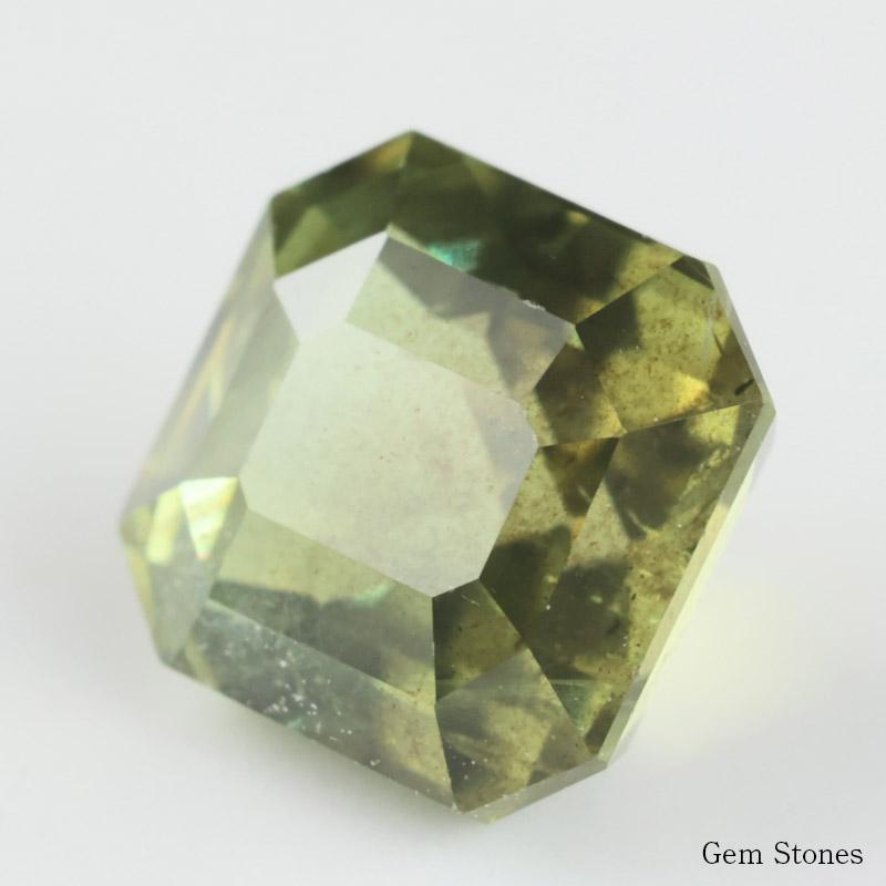 非加熱 グリーンサファイア 1.28ct ルース 裸石 宝石 グリーン