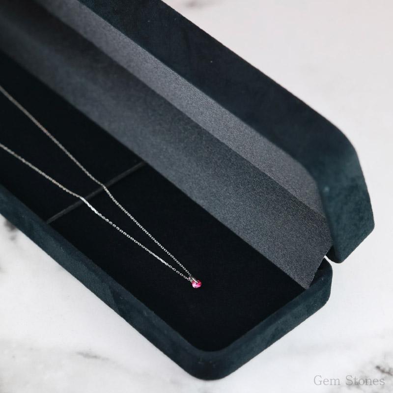 ルビー ネックレス K18 Pt900 レディース ゴールド プラチナ ペンダント シンプル プチ 一粒 宝石 華奢 繊細 大人 可愛い おしゃれ 誕生日 7月 プレゼント |  | 11