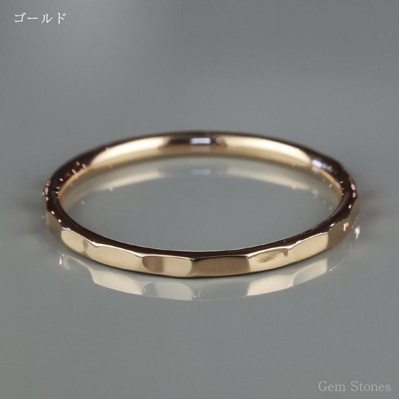 Fine Ring 1.5 Shiny プラチナ ゴールド レディース リング 1.5mm K18 Pt900 ストレート 指輪 華奢 シンプル 細 ピンキー ペア 誕生日 プレゼントの画像