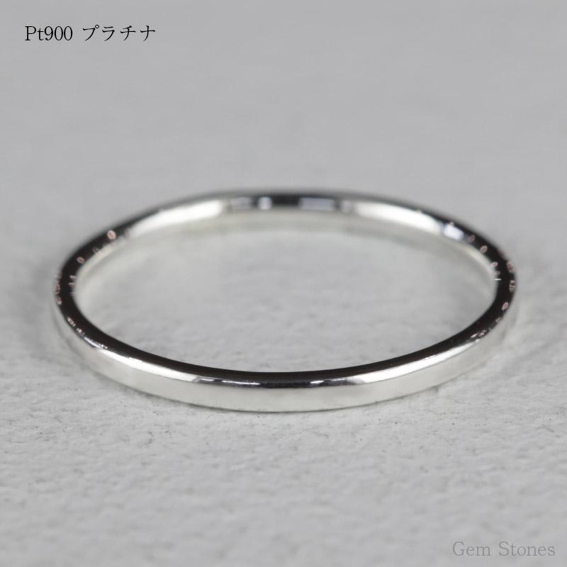 Fine Ring 1.5 Smooth プラチナ ゴールド レディース リング 1.5mm K18 Pt900 ストレート 甲丸 指輪 華奢 シンプル 細 ピンキー ペア 誕生日 プレゼントの画像