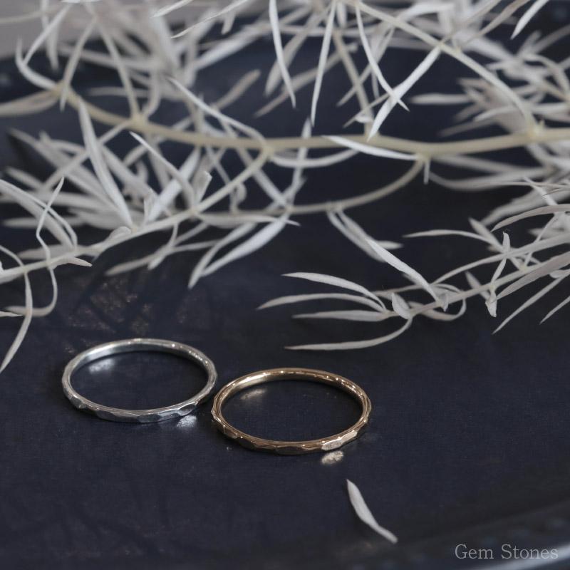 Fine Ring 1.5 Tsutime プラチナ ゴールド レディース リング Fine Ring 1.5 Tsutime プラチナ ゴールド レディース リング