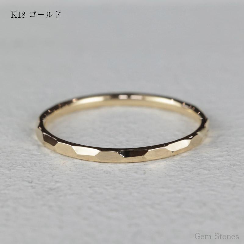 Fine Ring 1.5 Tsutime プラチナ ゴールド レディース リング Fine Ring 1.5 Tsutime プラチナ ゴールド レディース リング