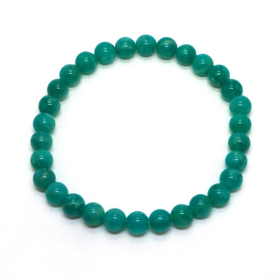 パワーストーン 天然石 ブレスレット ロシアアマゾナイト 丸玉 6mm 数珠 念珠 Bracelet お試し価格 |  | 01