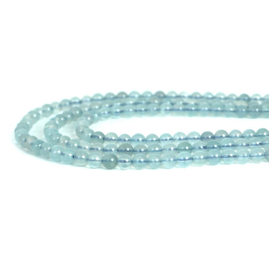 パワーストーン 天然石 ブレスレット アクアマリン 丸玉 4mm 数珠 念珠 Bracelet お試し価格 |  | 10