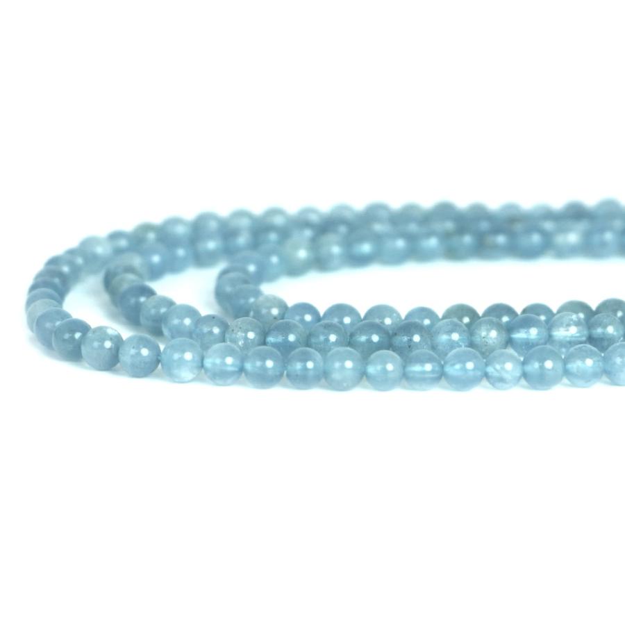パワーストーン 天然石 ブレスレット アクアマリン 丸玉 4mm 数珠 念珠 Bracelet お試し価格 |  | 09