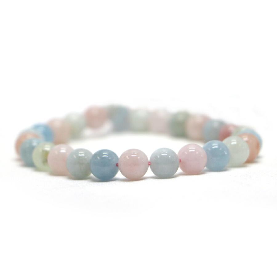 パワーストーン 天然石 ブレスレット ベリル 丸玉 8mm 数珠 念珠 Bracelet お試し価格 | 
