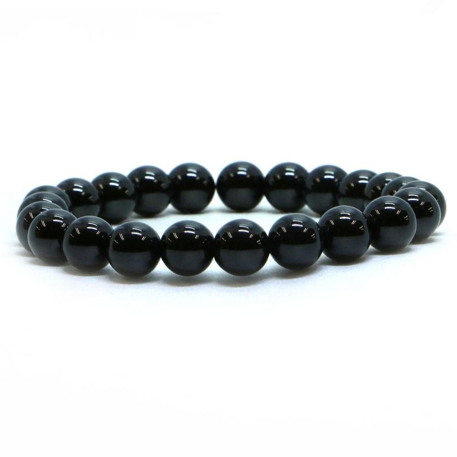 パワーストーン 天然石 ブレスレット ブラックスピネル 丸玉 8mm 数珠 念珠 Bracelet お試し価格 | 
