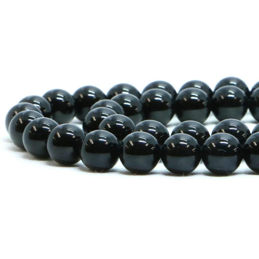 パワーストーン 天然石 ブレスレット ブラックスピネル 丸玉 8mm 数珠 念珠 Bracelet お試し価格 |  | 10