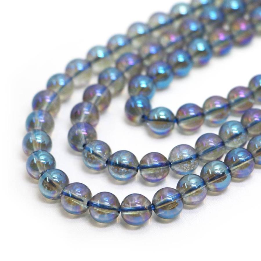 パワーストーン 天然石 ブレスレット コスモオーラ 丸玉 8mm 数珠 念珠 Bracelet お試し価格 |  | 10