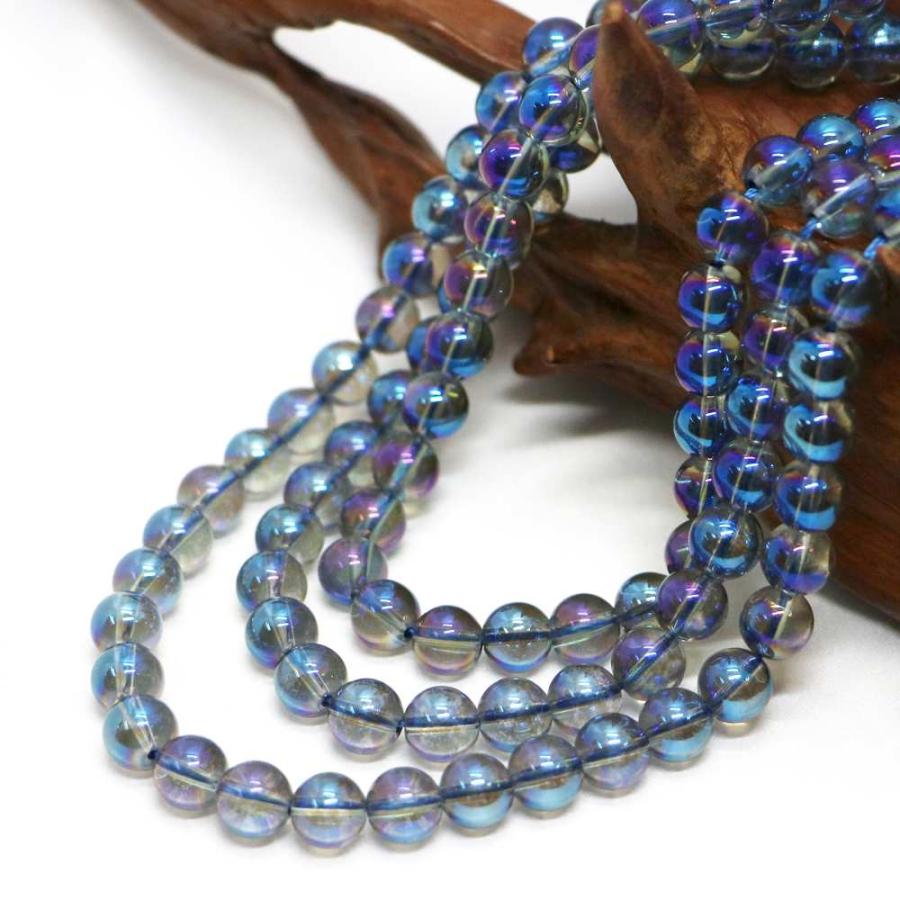 パワーストーン 天然石 ブレスレット コスモオーラ 丸玉 8mm 数珠 念珠 Bracelet お試し価格 |  | 11