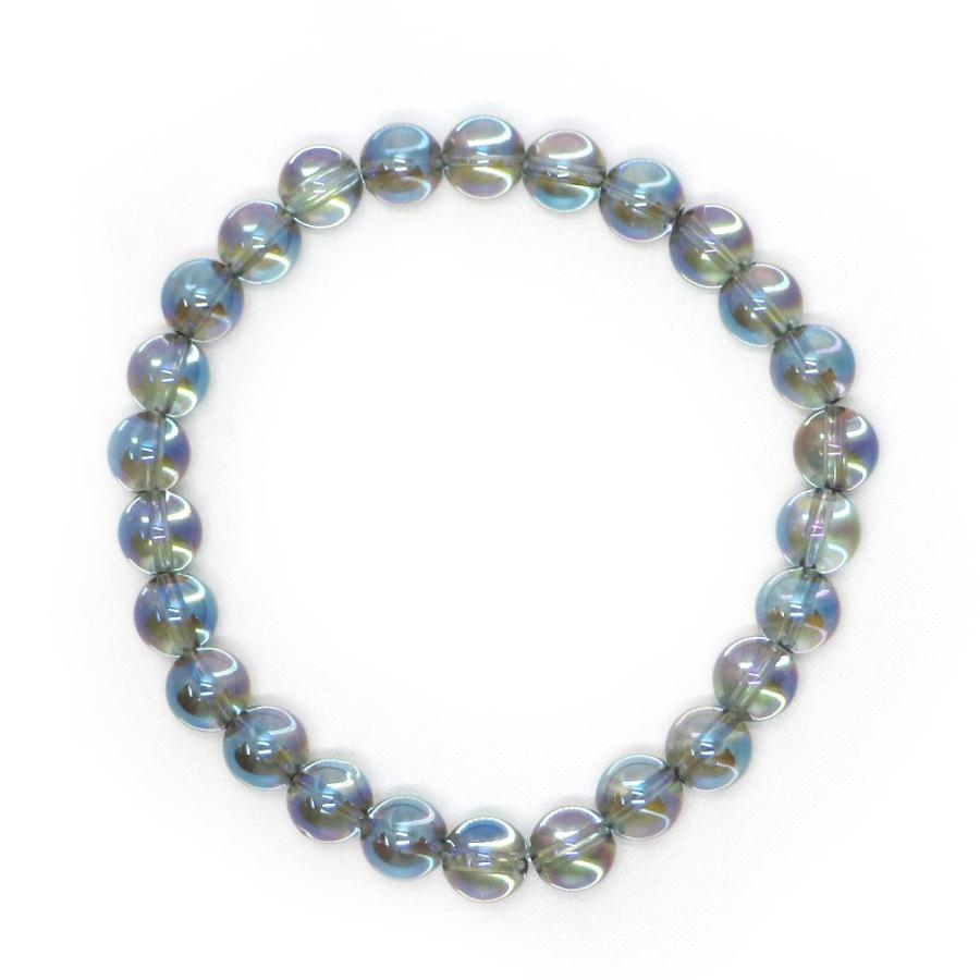 パワーストーン 天然石 ブレスレット コスモオーラ 丸玉 8mm 数珠 念珠 Bracelet お試し価格 |  | 01