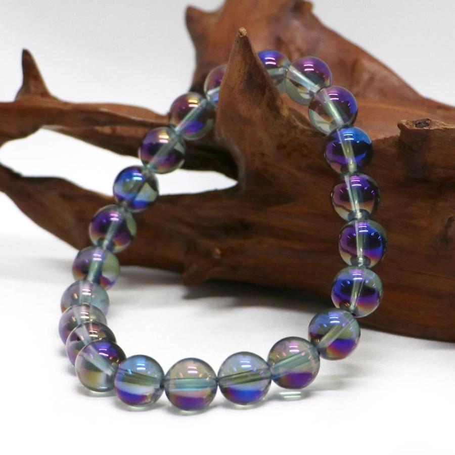 パワーストーン 天然石 ブレスレット コスモオーラ 丸玉 10mm 数珠 念珠 Bracelet お試し価格 |  | 03