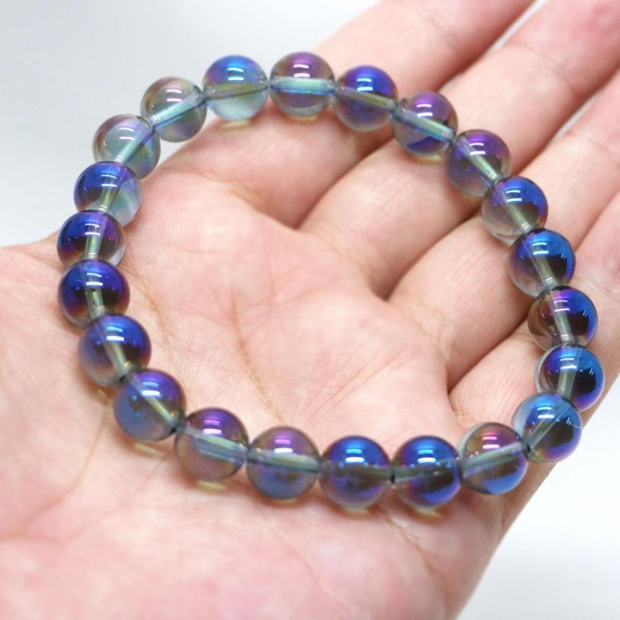 パワーストーン 天然石 ブレスレット コスモオーラ 丸玉 10mm 数珠 念珠 Bracelet お試し価格 |  | 04