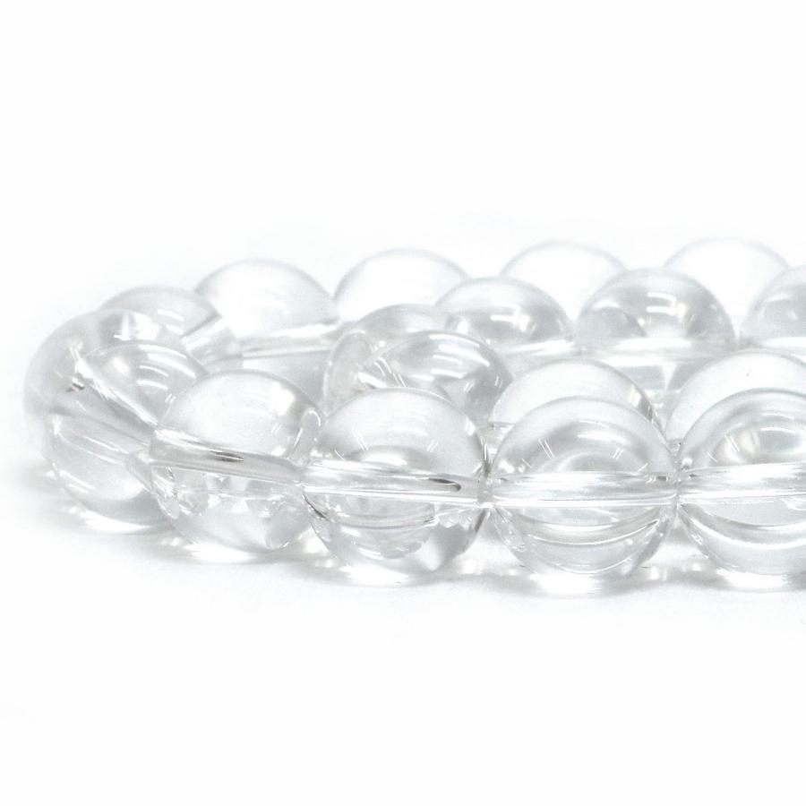 パワーストーン 天然石 ブレスレット 水晶AA クリスタル 丸玉 14mm 数珠 念珠 Bracelet お試し価格 |  | 10