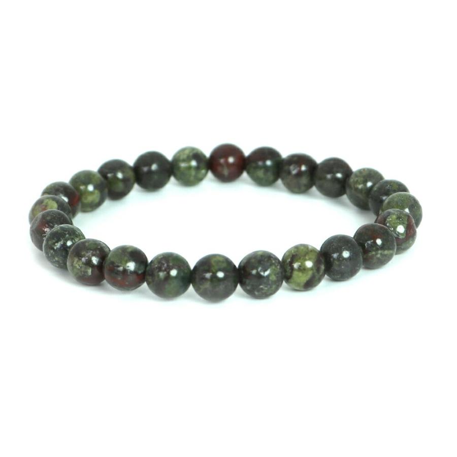 パワーストーン 天然石 ブレスレット ドラゴンブラッドジャスパー 丸玉 8mm 数珠 念珠 Bracelet お試し価格 | 
