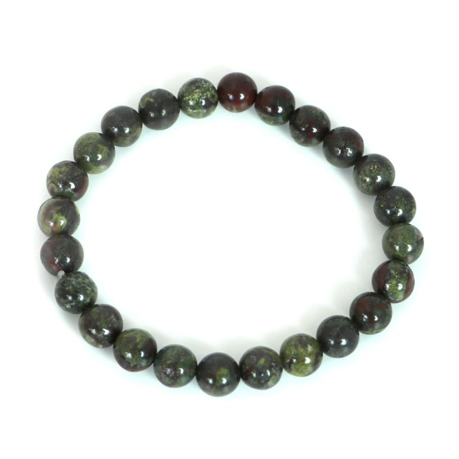 パワーストーン 天然石 ブレスレット ドラゴンブラッドジャスパー 丸玉 8mm 数珠 念珠 Bracelet お試し価格 |  | 01