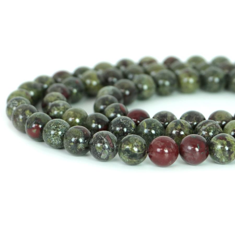 パワーストーン 天然石 ブレスレット ドラゴンブラッドジャスパー 丸玉 10mm 数珠 念珠 Bracelet お試し価格 |  | 10