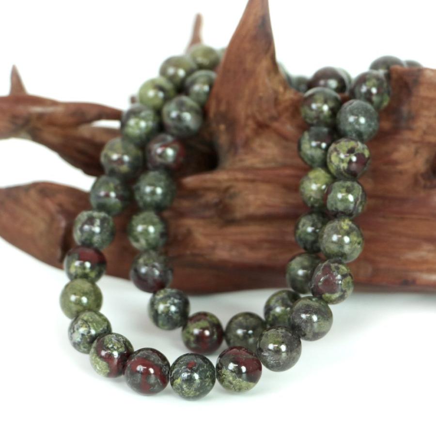 パワーストーン 天然石 ブレスレット ドラゴンブラッドジャスパー 丸玉 10mm 数珠 念珠 Bracelet お試し価格 |  | 11