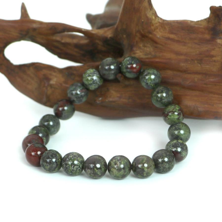 パワーストーン 天然石 ブレスレット ドラゴンブラッドジャスパー 丸玉 10mm 数珠 念珠 Bracelet お試し価格 |  | 03