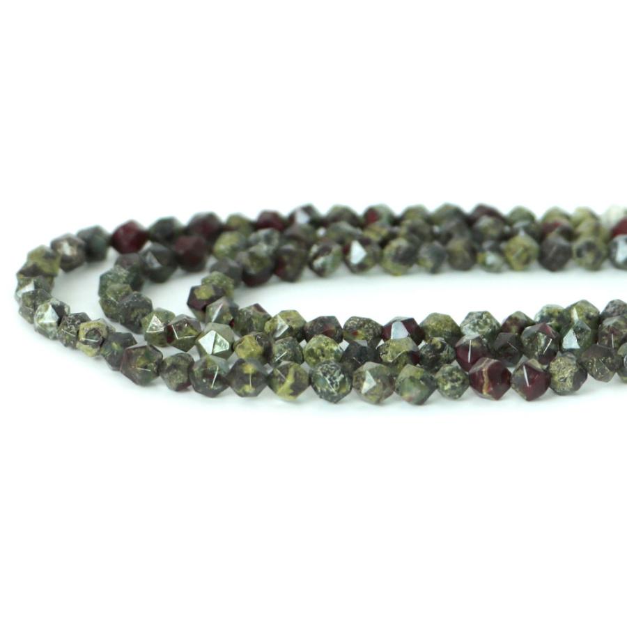 パワーストーン 天然石 ブレスレット ドラゴンブラッドジャスパー ダイヤカット 6mm 数珠 念珠 Bracelet お試し価格 |  | 10