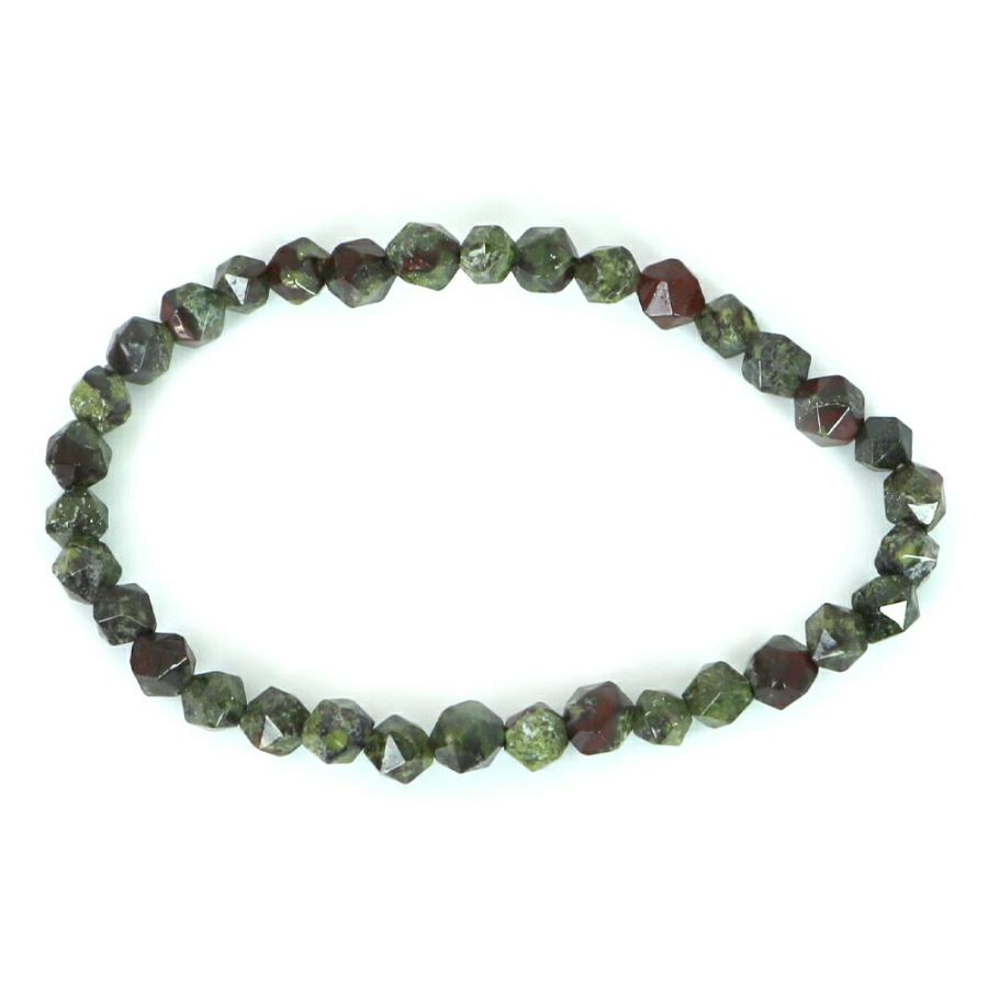 パワーストーン 天然石 ブレスレット ドラゴンブラッドジャスパー ダイヤカット 6mm 数珠 念珠 Bracelet お試し価格 |  | 01
