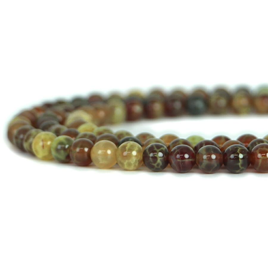 パワーストーン 天然石 ブレスレット ドラゴンアゲート（グリーン） 丸玉 6ｍｍ 数珠 念珠 Bracelet お試し価格 |  | 10