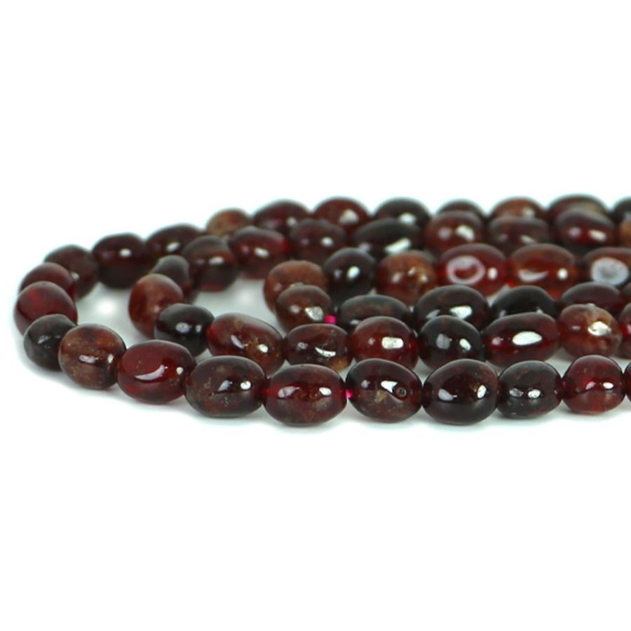 パワーストーン 天然石 ブレスレット ガーネット タンブル 横幅/約7ｍｍ 数珠 念珠 Bracelet お試し価格 |  | 10