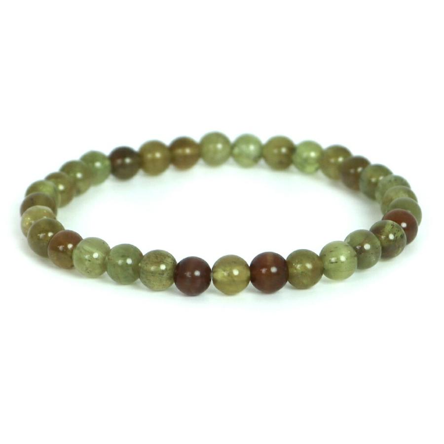 パワーストーン 天然石 ブレスレット グリーンガーネット 丸玉 6mm 数珠 念珠 Bracelet お試し価格 | 