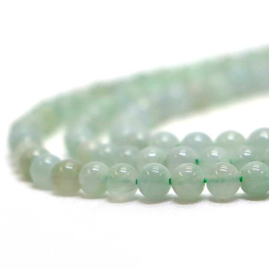パワーストーン 天然石 ブレスレット 翡翠 ひすい ジェード ジェダイト 丸玉 4mm 数珠 念珠 Bracelet お試し価格 |  | 10