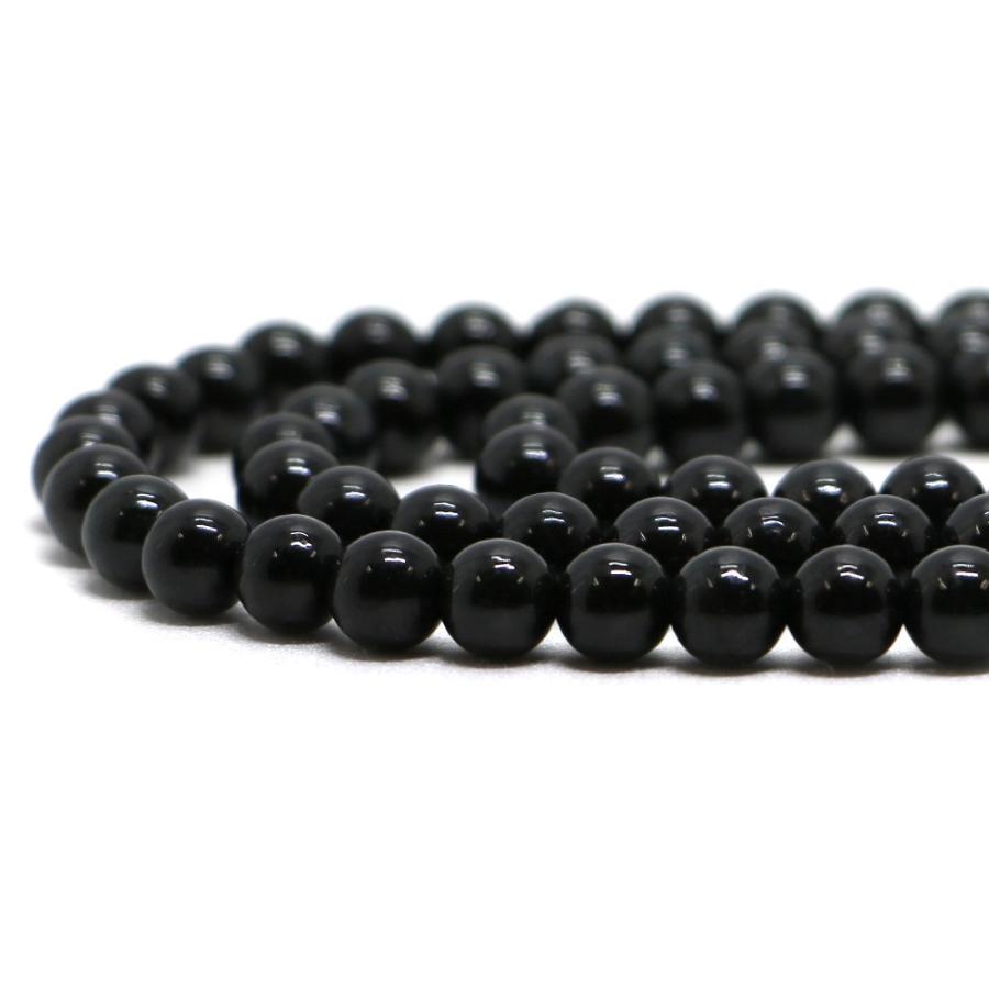 パワーストーン 天然石 ブレスレット 黒翡翠 ひすい ジェード ジェダイト 丸玉 6mm 数珠 念珠 Bracelet お試し価格 |  | 10