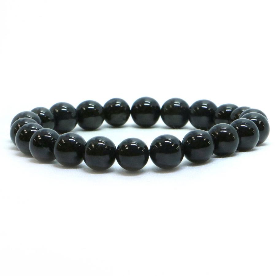 パワーストーン 天然石 ブレスレット 黒翡翠 ひすい ジェード ジェダイト 丸玉 8mm 数珠 念珠 Bracelet お試し価格 | 
