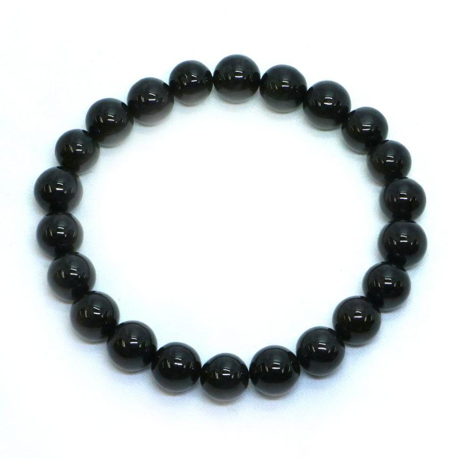 パワーストーン 天然石 ブレスレット 黒翡翠 ひすい ジェード ジェダイト 丸玉 8mm 数珠 念珠 Bracelet お試し価格 |  | 01
