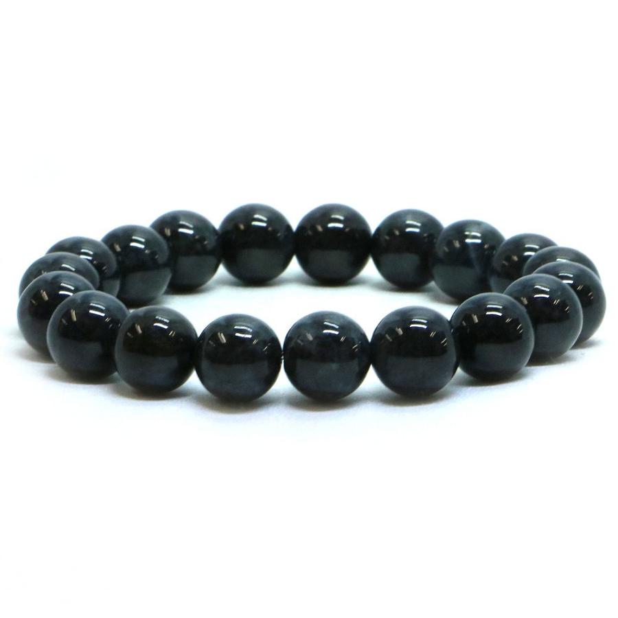 パワーストーン 天然石 ブレスレット 黒翡翠 ひすい ジェード ジェダイト 丸玉 10mm 数珠 念珠 Bracelet お試し価格 | 