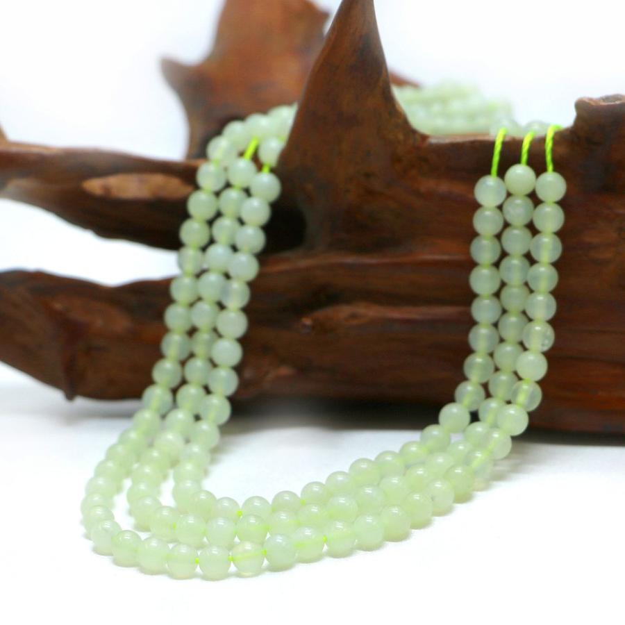 パワーストーン 天然石 ブレスレット カラージェード(レモン・染め) 丸玉 4mm 数珠 念珠 Bracelet お試し価格 |  | 11